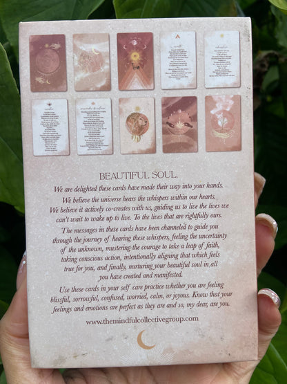 The Mindful Collective Affirmations Guiding Cards For Women (lightly used)